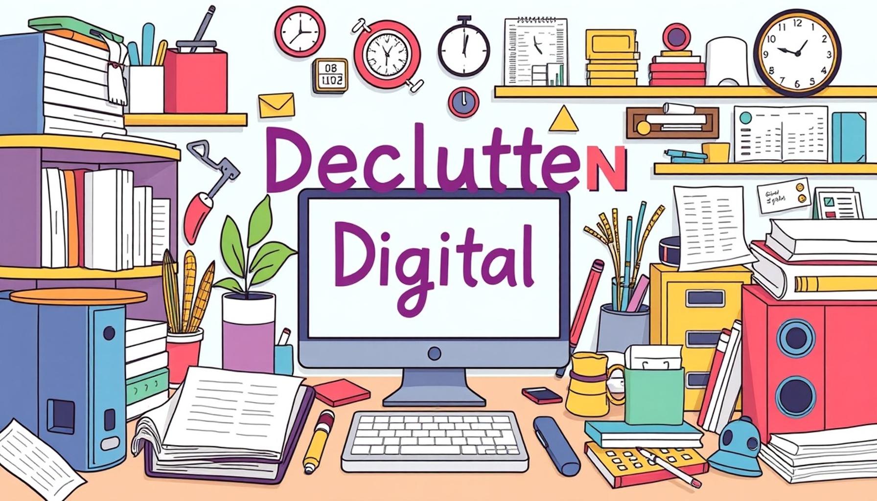 Declutter Digital: Organizing Your Virtual Space for a Minimalist Life
