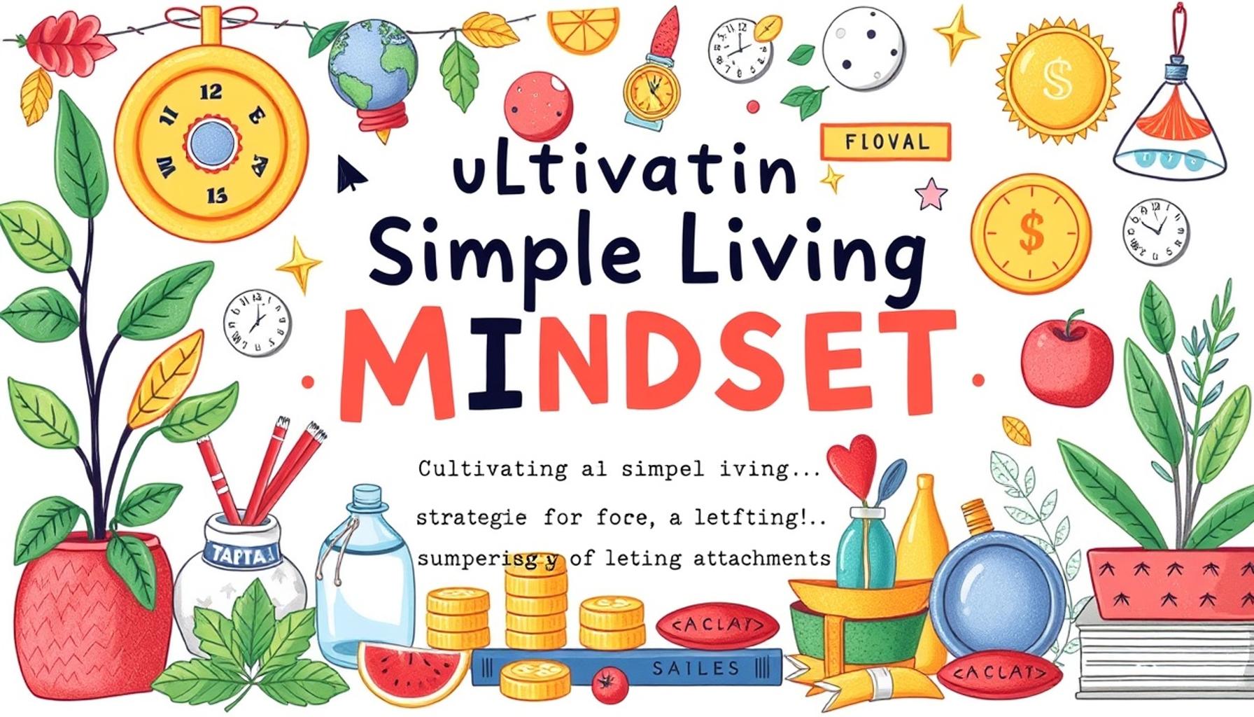 Cultivating a Simple Living Mindset: Strategies for Letting Go of Material Attachments