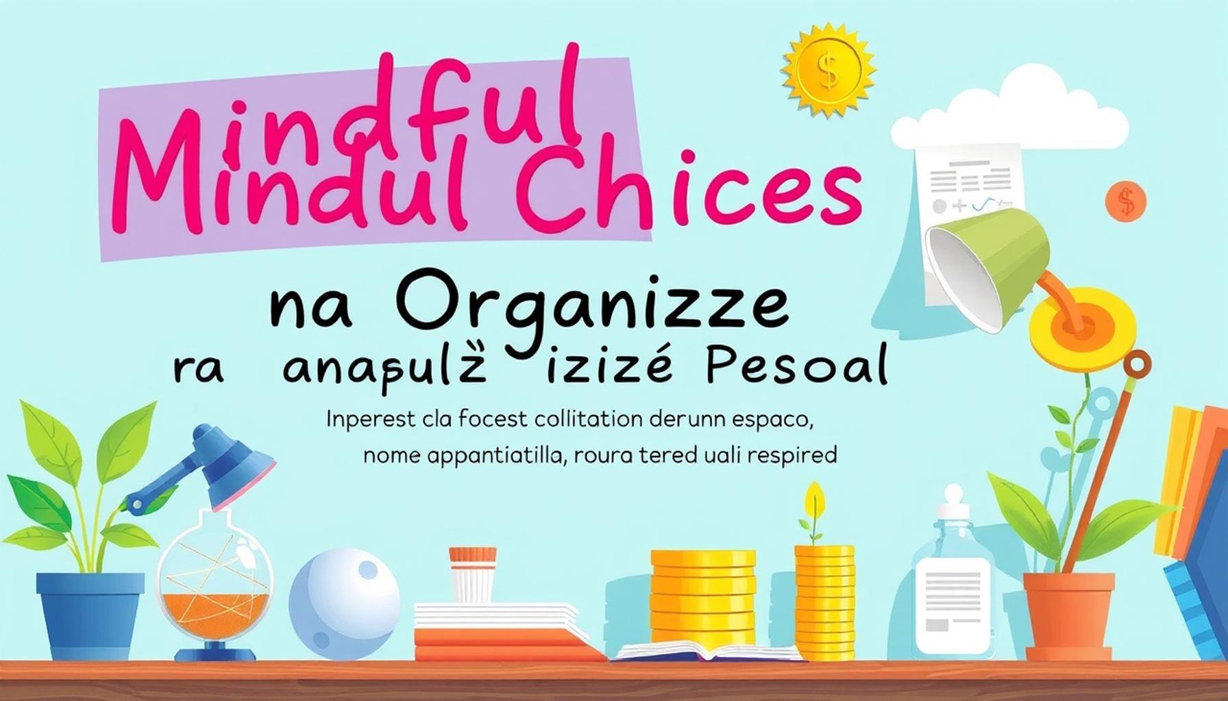 Mindful Choices in Personal Organization: Tips for a More Serene and Functional Space