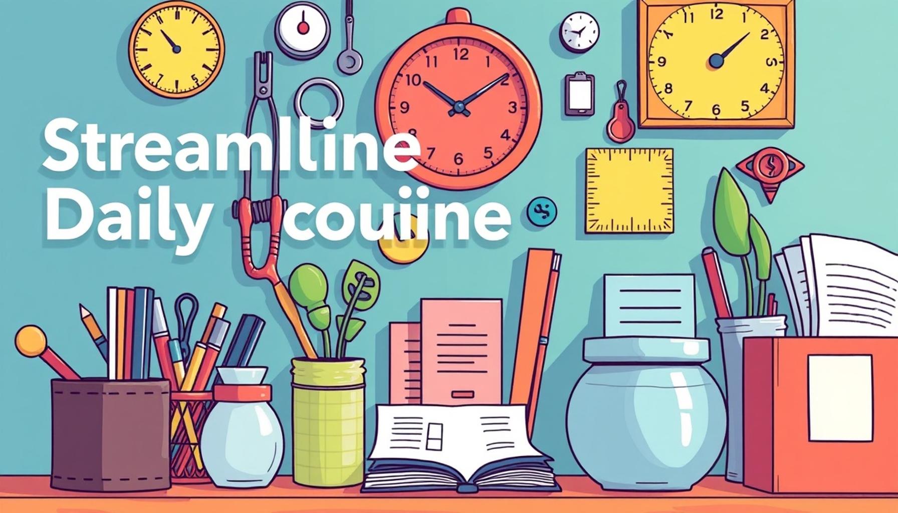 Streamlining Daily Routines: How Minimalism Enhances Personal Organization