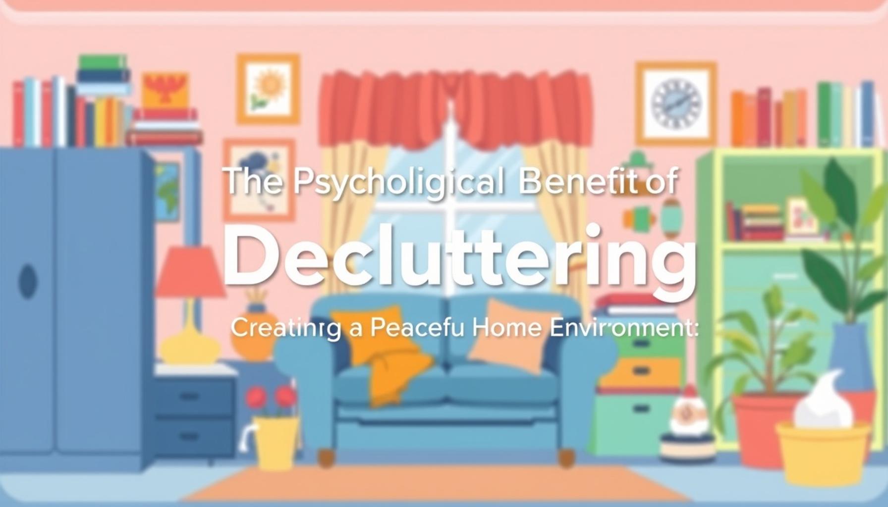 The Psychological Benefits of Decluttering: Creating a Peaceful Home Environment